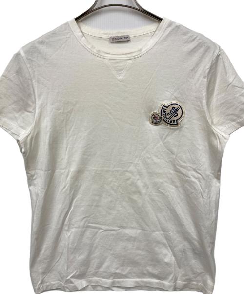 MONCLER（モンクレール）MONCLER (モンクレール) Tシャツ ホワイト サイズ:Lの古着・服飾アイテム
