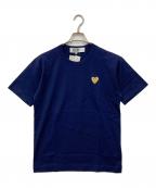 PLAY COMME des GARCONSプレイコムデギャルソン）の古着「Tシャツ」｜ネイビー