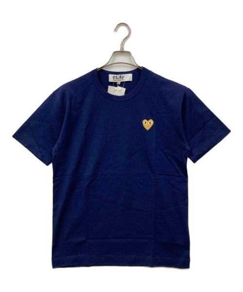 PLAY COMME des GARCONS（プレイコムデギャルソン）PLAY COMME des GARCONS (プレイコムデギャルソン) Tシャツ ネイビー サイズ:L 未使用品の古着・服飾アイテム