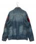 pellepelle (ペレペレ) ワッペン デニムジャケット インディゴ サイズ:XXL：18000円