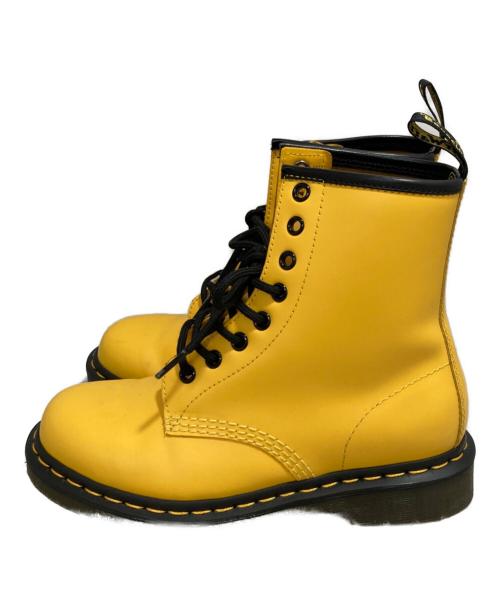 Dr.Martens（ドクターマーチン）Dr.Martens (ドクターマーチン) 8ホールブーツ イエロー サイズ:37の古着・服飾アイテム