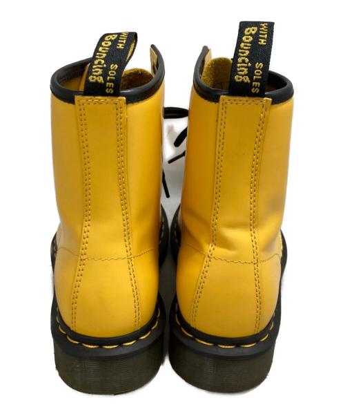 Dr.Martens（ドクターマーチン）Dr.Martens (ドクターマーチン) 8ホールブーツ イエロー サイズ:37の古着・服飾アイテム