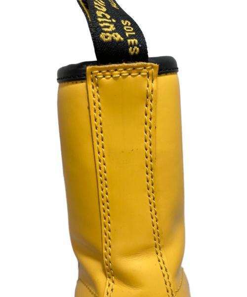 Dr.Martens（ドクターマーチン）Dr.Martens (ドクターマーチン) 8ホールブーツ イエロー サイズ:37の古着・服飾アイテム