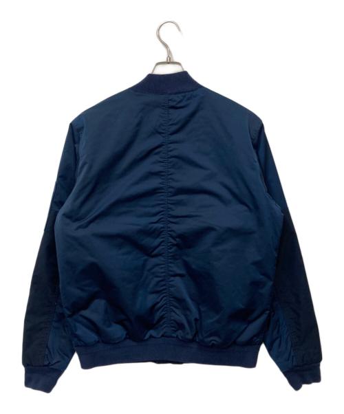LACOSTE（ラコステ）LACOSTE (ラコステ) リブキルティングボンバージャケット ネイビー サイズ:Sの古着・服飾アイテム