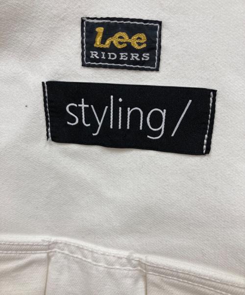 LEE styling/（リースタイリング）LEE styling/ (リースタイリング) ジャケット ホワイト サイズ:Mの古着・服飾アイテム