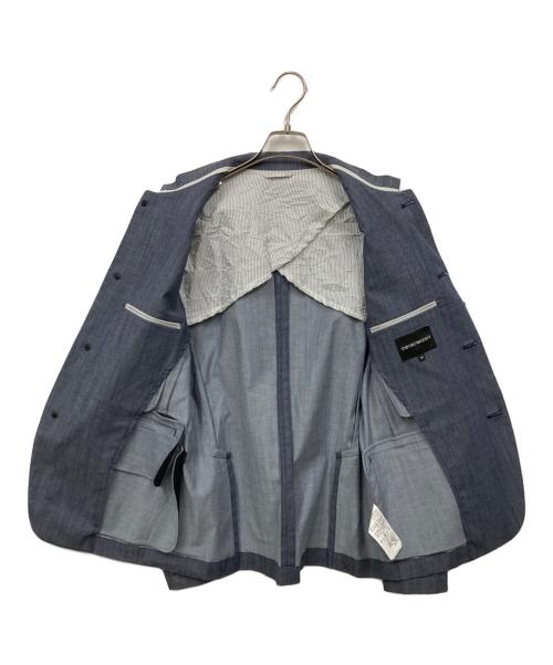 EMPORIO ARMANI（エンポリオ アルマーニ）EMPORIO ARMANI (エンポリオ アルマーニ) ジャケット ネイビー サイズ:48 未使用品の古着・服飾アイテム