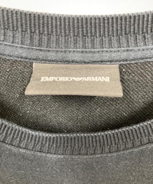 EMPORIO ARMANI（エンポリオ アルマーニ）EMPORIO ARMANI (エンポリオ アルマーニ) スウェット ネイビー サイズ:Lの古着・服飾アイテム