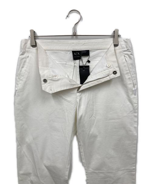 ARMANI EXCHANGE（アルマーニ エクスチェンジ）ARMANI EXCHANGE (アルマーニ エクスチェンジ) パンツ ホワイト サイズ:W31 未使用品の古着・服飾アイテム