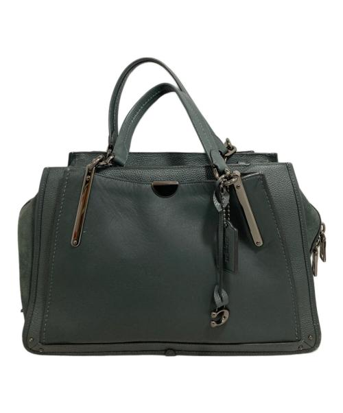 COACH（コーチ）COACH (コーチ) 2WAYバッグ ブルーの古着・服飾アイテム