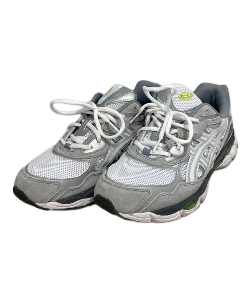 asics（アシックス）asics (アシックス) ローカットスニーカー グレー サイズ:28の古着・服飾アイテム