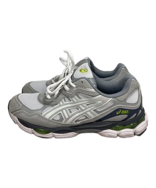 asics（アシックス）asics (アシックス) ローカットスニーカー グレー サイズ:28の古着・服飾アイテム