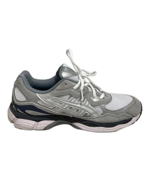 asics（アシックス）asics (アシックス) ローカットスニーカー グレー サイズ:28の古着・服飾アイテム