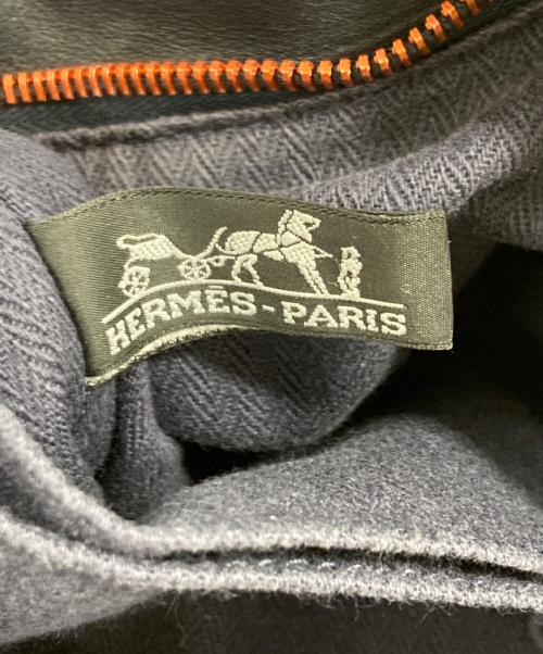 HERMES（エルメス）HERMES (エルメス) キャラバンホリゾンタルMM ネイビーの古着・服飾アイテム