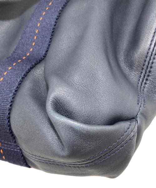 HERMES（エルメス）HERMES (エルメス) キャラバンホリゾンタルMM ネイビーの古着・服飾アイテム