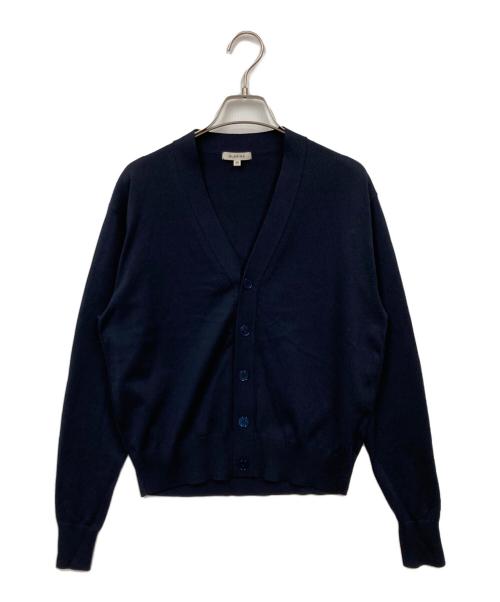 BLAMINK（ブラミンク）BLAMINK (ブラミンク) コットン14G Vネックカーディガン ネイビー サイズ:36の古着・服飾アイテム