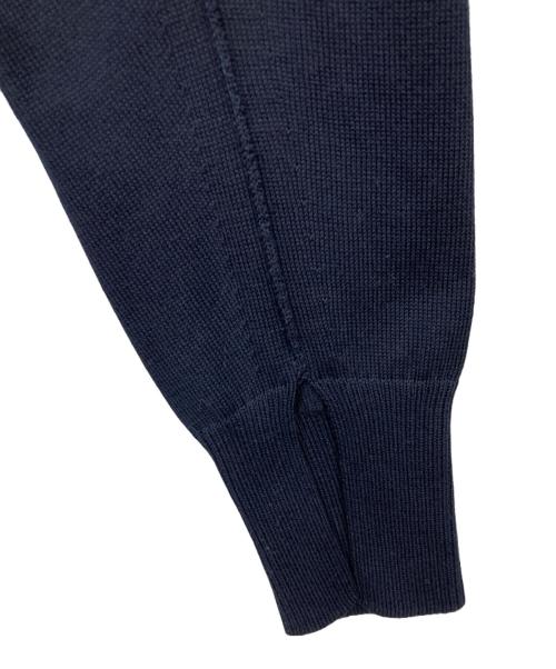 BLAMINK（ブラミンク）BLAMINK (ブラミンク) コットン14G Vネックカーディガン ネイビー サイズ:36の古着・服飾アイテム