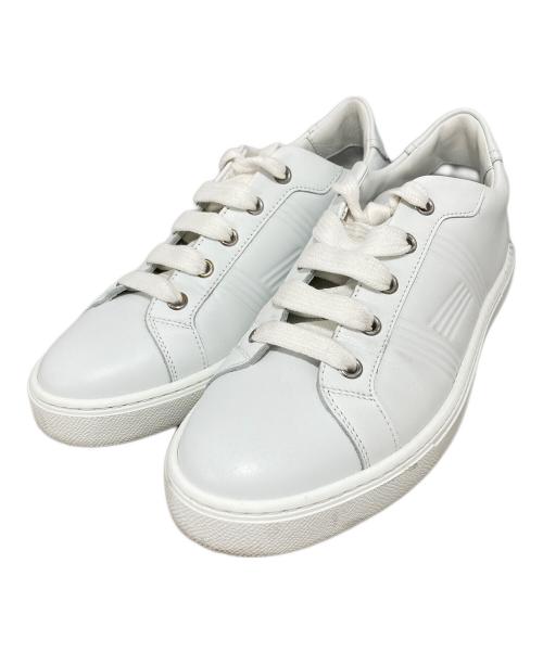 HERMES（エルメス）HERMES (エルメス) ローカットスニーカー/アヴァンタージュ ホワイト サイズ:37の古着・服飾アイテム