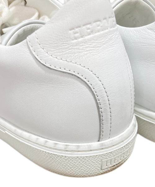 HERMES（エルメス）HERMES (エルメス) ローカットスニーカー/アヴァンタージュ ホワイト サイズ:37の古着・服飾アイテム