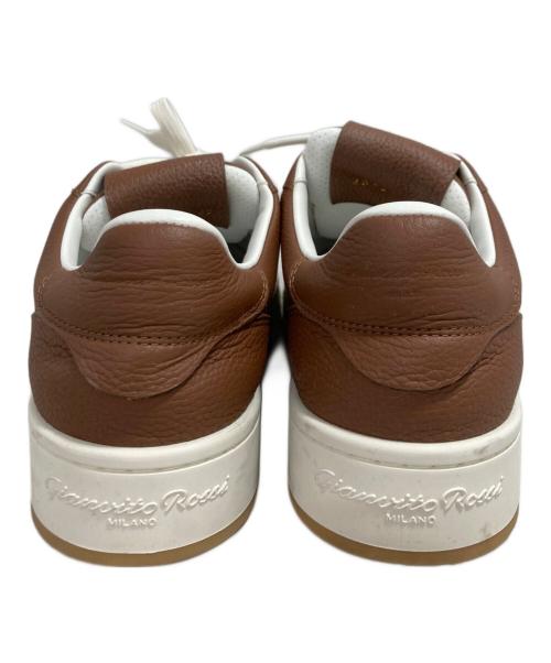 Gianvito Rossi（ジャンヴィト ロッシ）Gianvito Rossi (ジャンヴィト ロッシ) ローカットスニーカー ブラウン サイズ:37の古着・服飾アイテム
