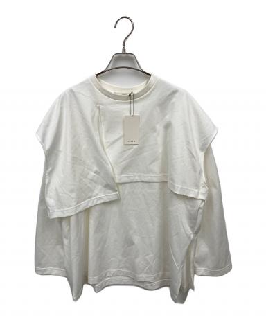 LOHEN ローヘン　LAYERED SLIT-T-SHIRT 中古・古着通販】LOHEN (ローヘン) LAYERED SLIT-T-SHIRT ホワイト