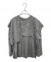 LOHEN（ローヘン）の古着「LAYERED SLIT-T-SHIRT」｜グレー