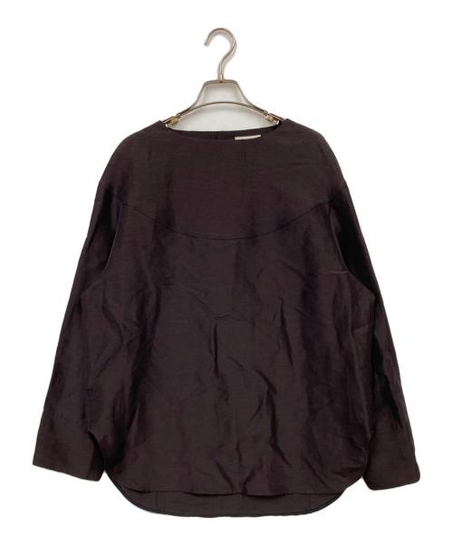 BLAMINK（ブラミンク）BLAMINK (ブラミンク) ブラウス パープル サイズ:36の古着・服飾アイテム