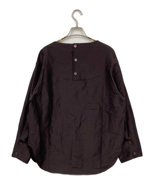 BLAMINK（ブラミンク）BLAMINK (ブラミンク) ブラウス パープル サイズ:36の古着・服飾アイテム