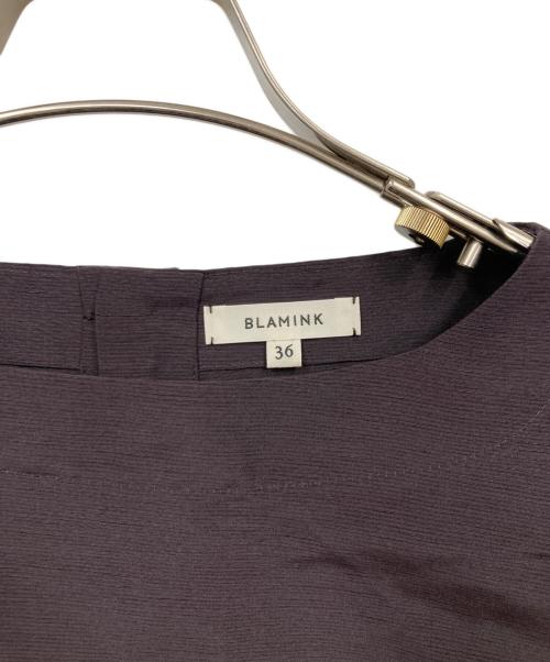 BLAMINK（ブラミンク）BLAMINK (ブラミンク) ブラウス パープル サイズ:36の古着・服飾アイテム