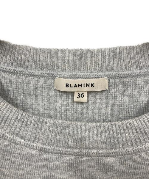 BLAMINK（ブラミンク）BLAMINK (ブラミンク) ニット グレー サイズ:36の古着・服飾アイテム
