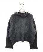 ）の古着「ウールカシミヤシルクニット」｜グレー