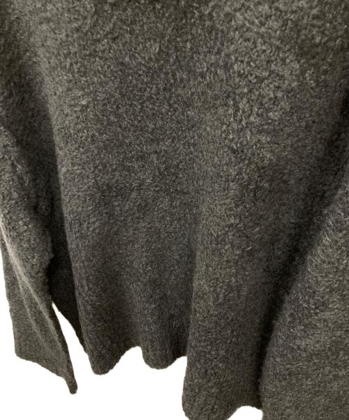 BLAMINK（ブラミンク）BLAMINK (ブラミンク) ウールカシミヤシルクニット グレー サイズ:38の古着・服飾アイテム