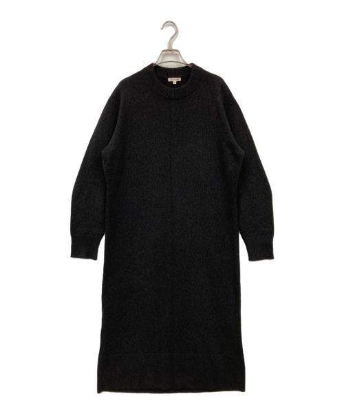 BLAMINK（ブラミンク）BLAMINK (ブラミンク) ニットワンピース ブラック サイズ:38の古着・服飾アイテム