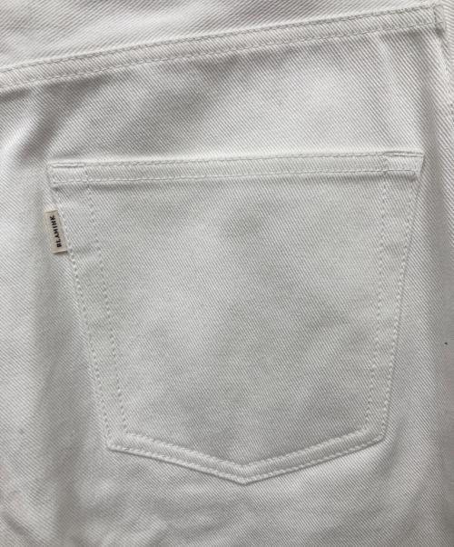 BLAMINK（ブラミンク）BLAMINK (ブラミンク) デニムパンツ ホワイト サイズ:36の古着・服飾アイテム