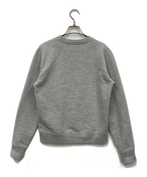 maison kitsune（メゾンキツネ）MAISON KITSUNE (メゾンキツネ) スウェット グレー サイズ:Mの古着・服飾アイテム