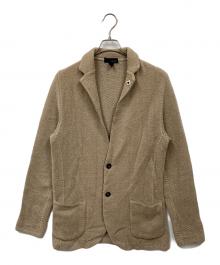 LARDINI（ラルディーニ）の古着「ニットジャケット」｜ベージュ