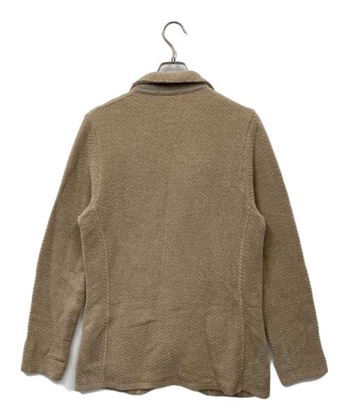 LARDINI（ラルディーニ）LARDINI (ラルディーニ) ニットジャケット ベージュ サイズ:Mの古着・服飾アイテム