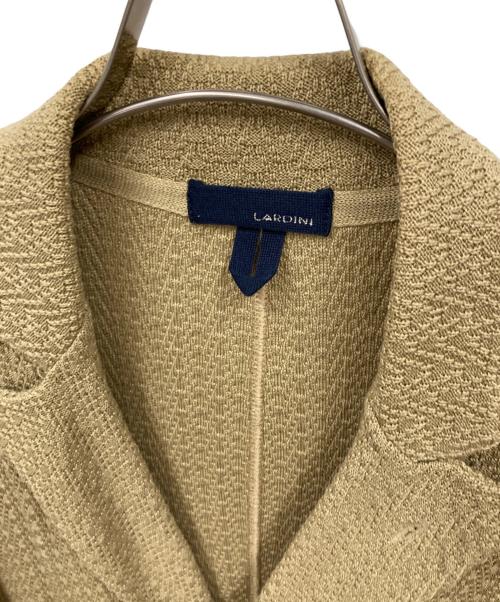 LARDINI（ラルディーニ）LARDINI (ラルディーニ) ダブルジャケット ベージュ サイズ:Sの古着・服飾アイテム