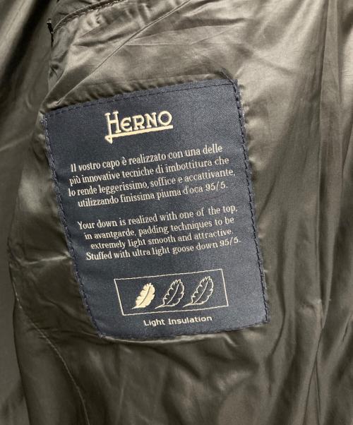 HERNO（ヘルノ）HERNO (ヘルノ) LAVJAPダウンコート グリーン サイズ:48の古着・服飾アイテム