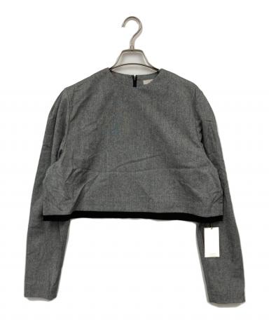 LOHEN バイカラーカットオフタックパンツ　C.GREY 38サイズ　未使用品 中古・古着通販】LOHEN (ローヘン) バイカラーカットオフプルオーバー
