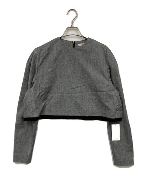 LOHEN（ローヘン）LOHEN (ローヘン) バイカラーカットオフプルオーバー グレー サイズ:F 未使用品の古着・服飾アイテム