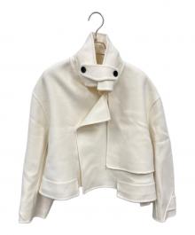 LOHEN（ローヘン）の古着「SHORT TRENCH REVER COAT」｜ベージュ