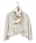 LOHEN（ローヘン）の古着「SHORT TRENCH REVER COAT」｜ベージュ