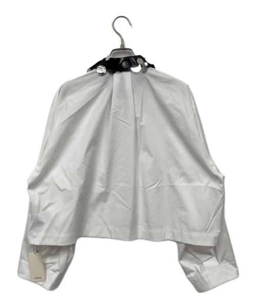 LOHEN（ローヘン）LOHEN (ローヘン) ランダムミラー2WAYシャツ ホワイト サイズ:F 未使用品の古着・服飾アイテム