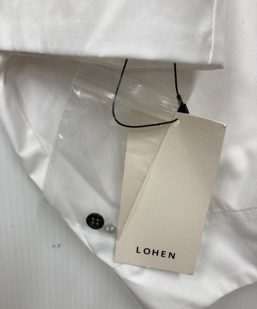 LOHEN（ローヘン）LOHEN (ローヘン) ランダムミラー2WAYシャツ ホワイト サイズ:F 未使用品の古着・服飾アイテム