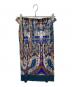 PLEATS PLEASE（プリーツプリーズ）の古着「転写レースプリーツスカート」｜グリーン