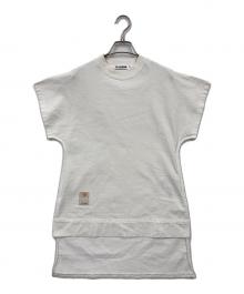 JIL SANDER（ジルサンダー）の古着「ロングtシャツ」｜ホワイト