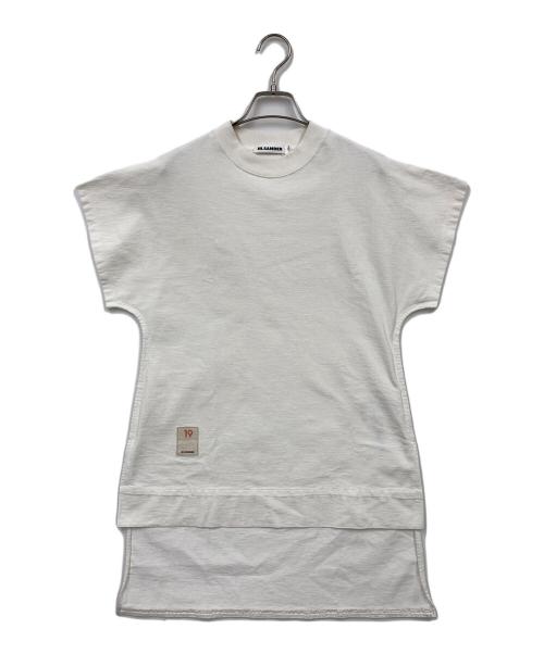 JIL SANDER（ジルサンダー）JIL SANDER (ジルサンダー) ロングtシャツ ホワイト サイズ:Sの古着・服飾アイテム