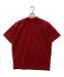 stussy（ステューシー）の古着「ジャガードTシャツ」｜レッド
