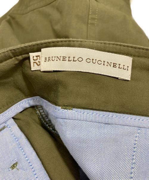 BRUNELLO CUCINELLI（ブルネロクチネリ）BRUNELLO CUCINELLI (ブルネロクチネリ) パンツ グリーン サイズ:52の古着・服飾アイテム