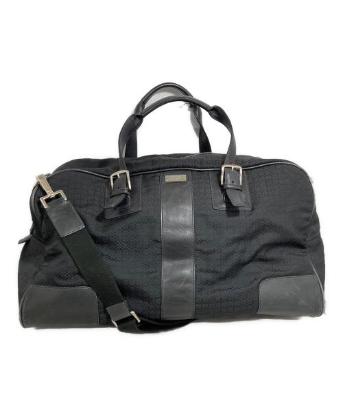 COACH（コーチ）COACH (コーチ) マイクロシグネチャー ボストンバッグ ブラックの古着・服飾アイテム